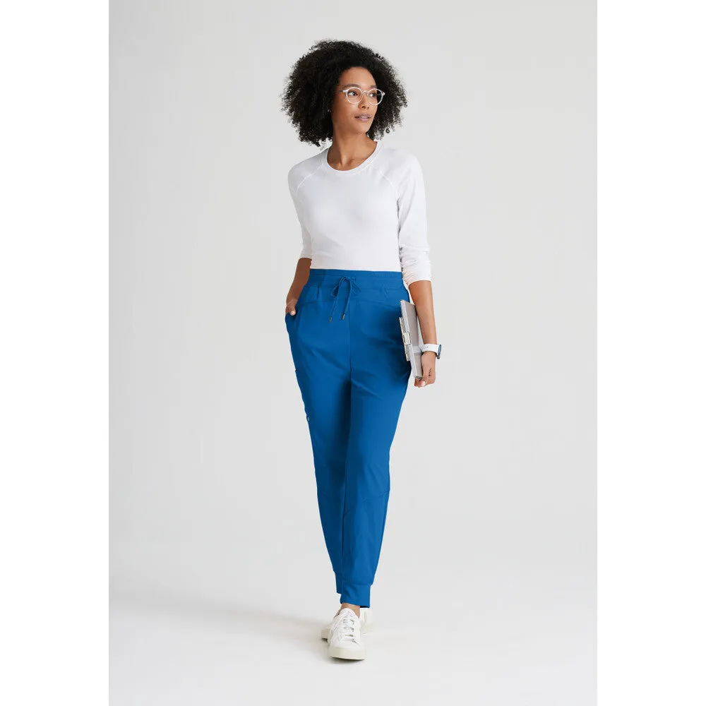 Women's Boost Jogger Scrub Pant - Barco One Collection / Color - New Royal / Fit - Regular / Sizes - XS, S, M, L, XL, 2XL, 3XL by Barco Uniforms