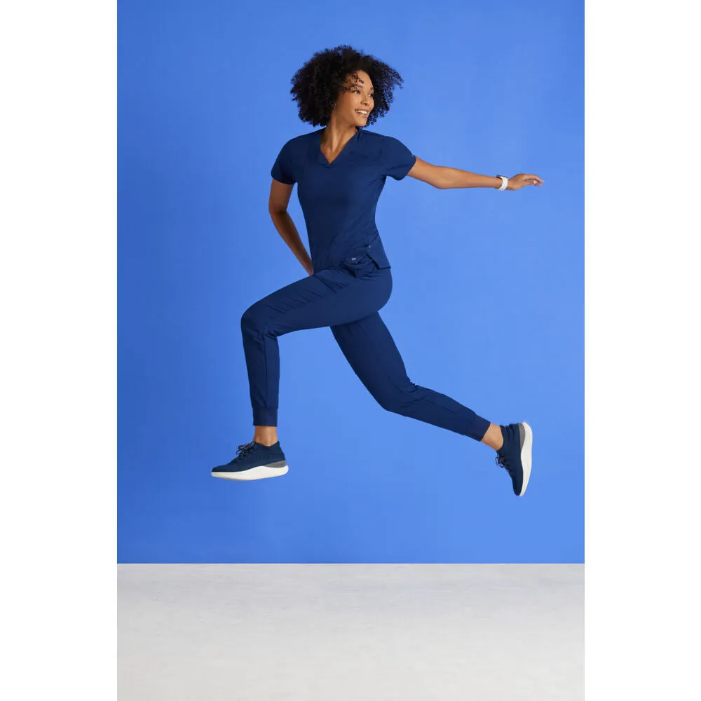 Women's Boost Jogger Scrub Pant - Barco One Collection / Color - New Royal / Fit - Regular / Sizes - XS, S, M, L, XL, 2XL, 3XL by Barco Uniforms