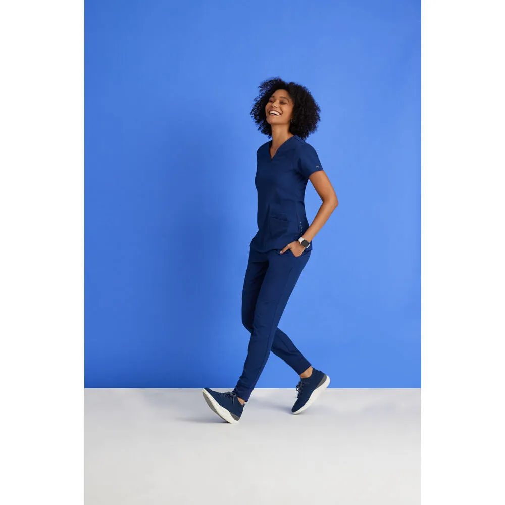 Women's Boost Jogger Scrub Pant - Barco One Collection / Color - New Royal / Fit - Regular / Sizes - XS, S, M, L, XL, 2XL, 3XL by Barco Uniforms
