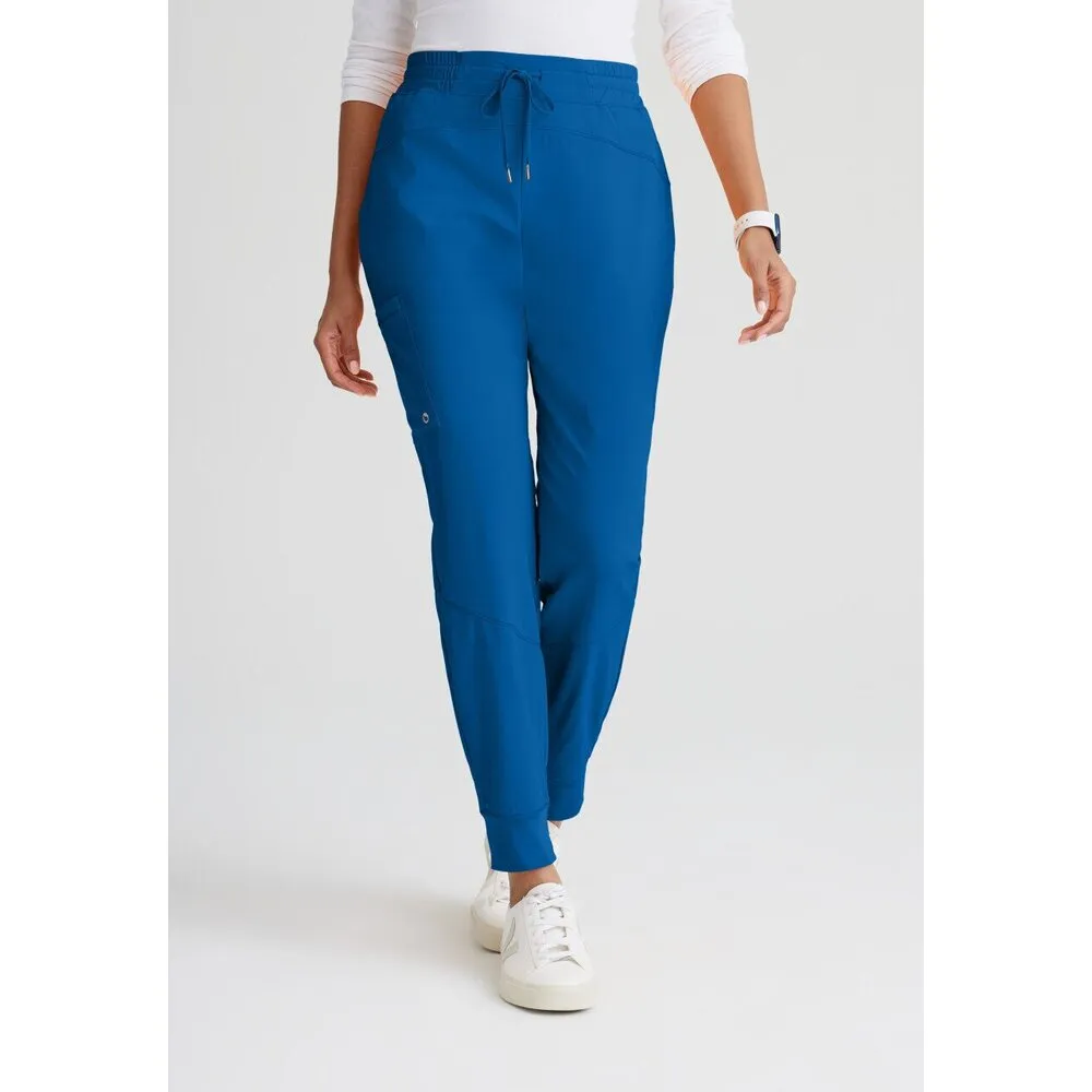 Women's Boost Jogger Scrub Pant - Barco One Collection / Color - New Royal / Fit - Regular / Sizes - XS, S, M, L, XL, 2XL, 3XL by Barco Uniforms