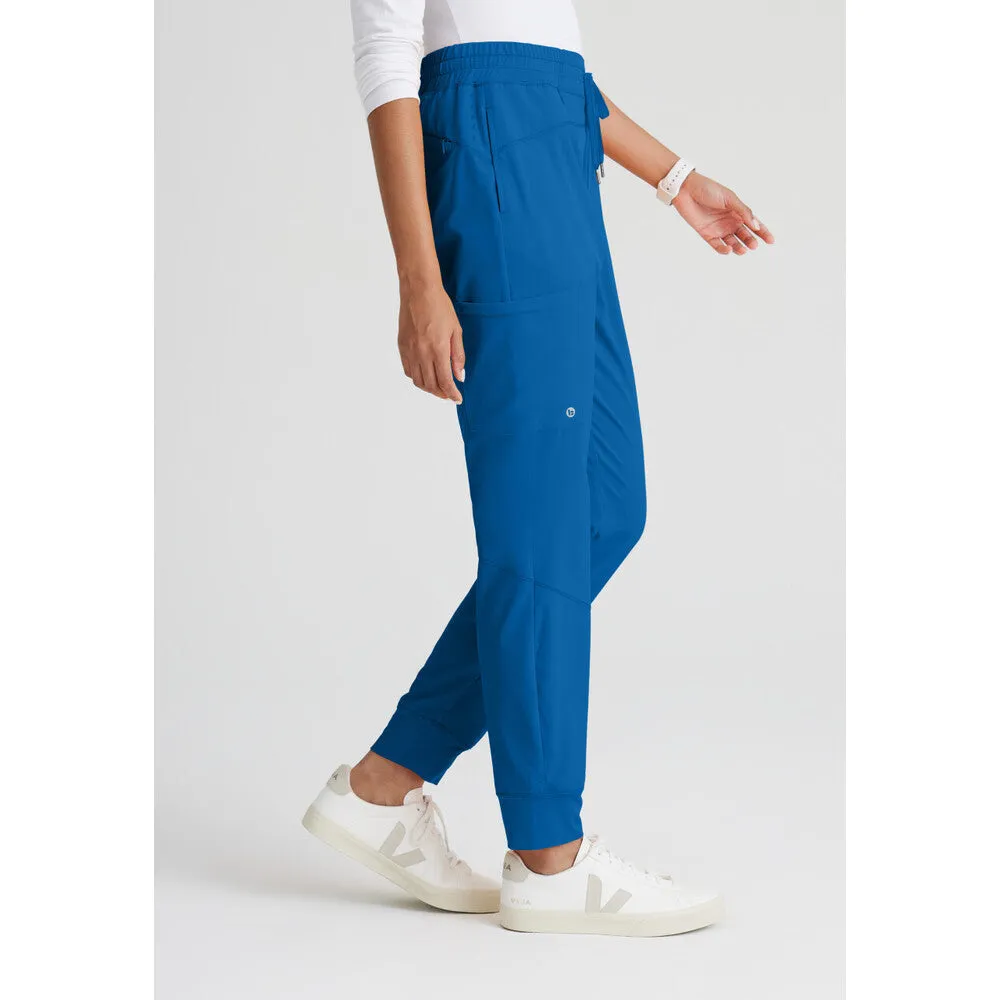 Women's Boost Jogger Scrub Pant - Barco One Collection / Color - New Royal / Fit - Regular / Sizes - XS, S, M, L, XL, 2XL, 3XL by Barco Uniforms