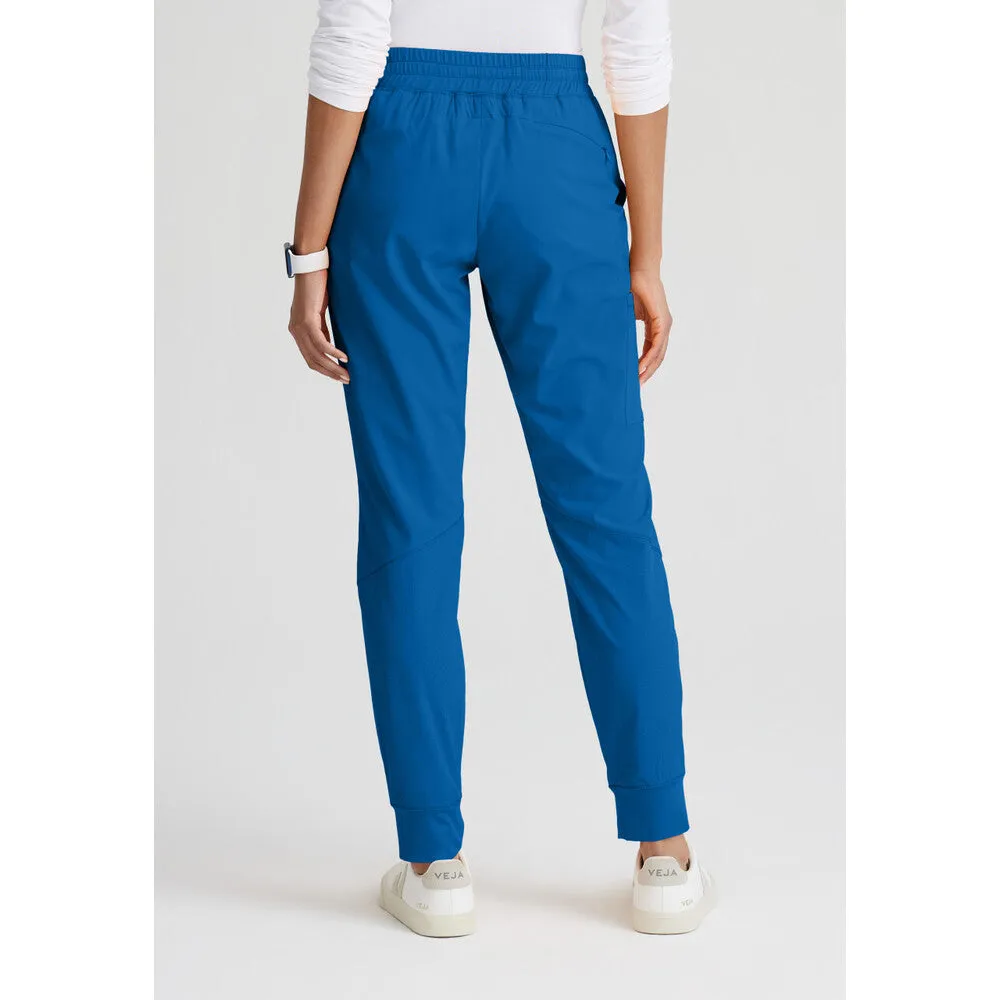 Women's Boost Jogger Scrub Pant - Barco One Collection / Color - New Royal / Fit - Regular / Sizes - XS, S, M, L, XL, 2XL, 3XL by Barco Uniforms