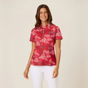 WOMEN'S LOS ANGELES ANGELS PUA PERFORMANCE POLO