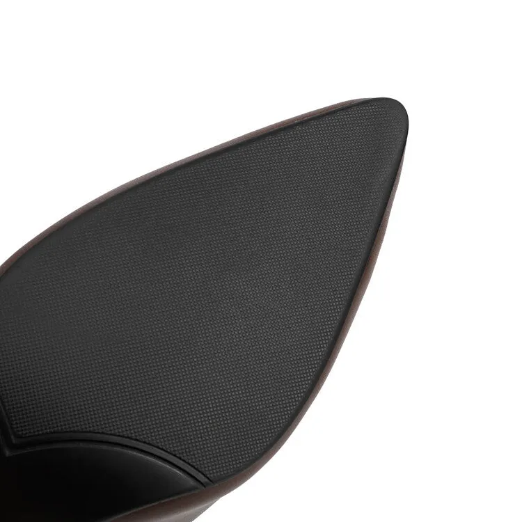 Women's Pointed Toe Stiletto Heel Short Boots
