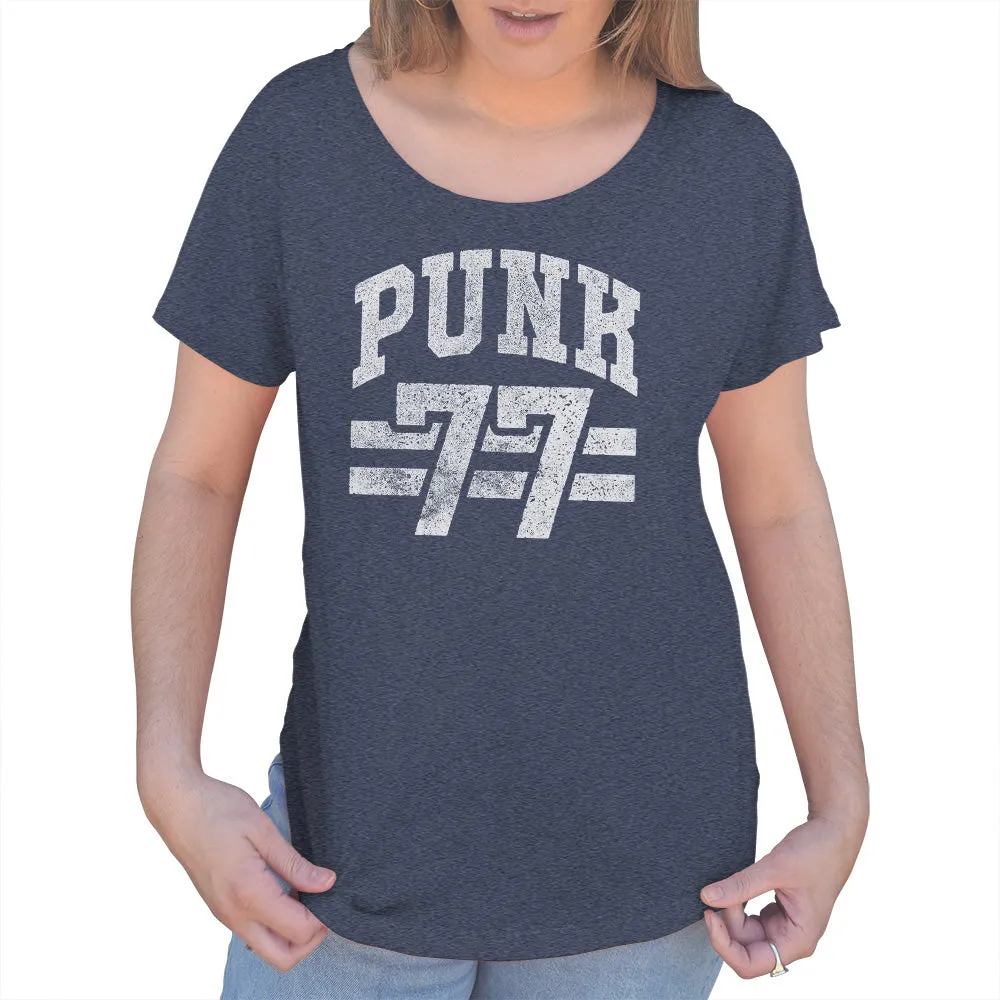 Women's Punk 77 Scoop Neck T-Shirt