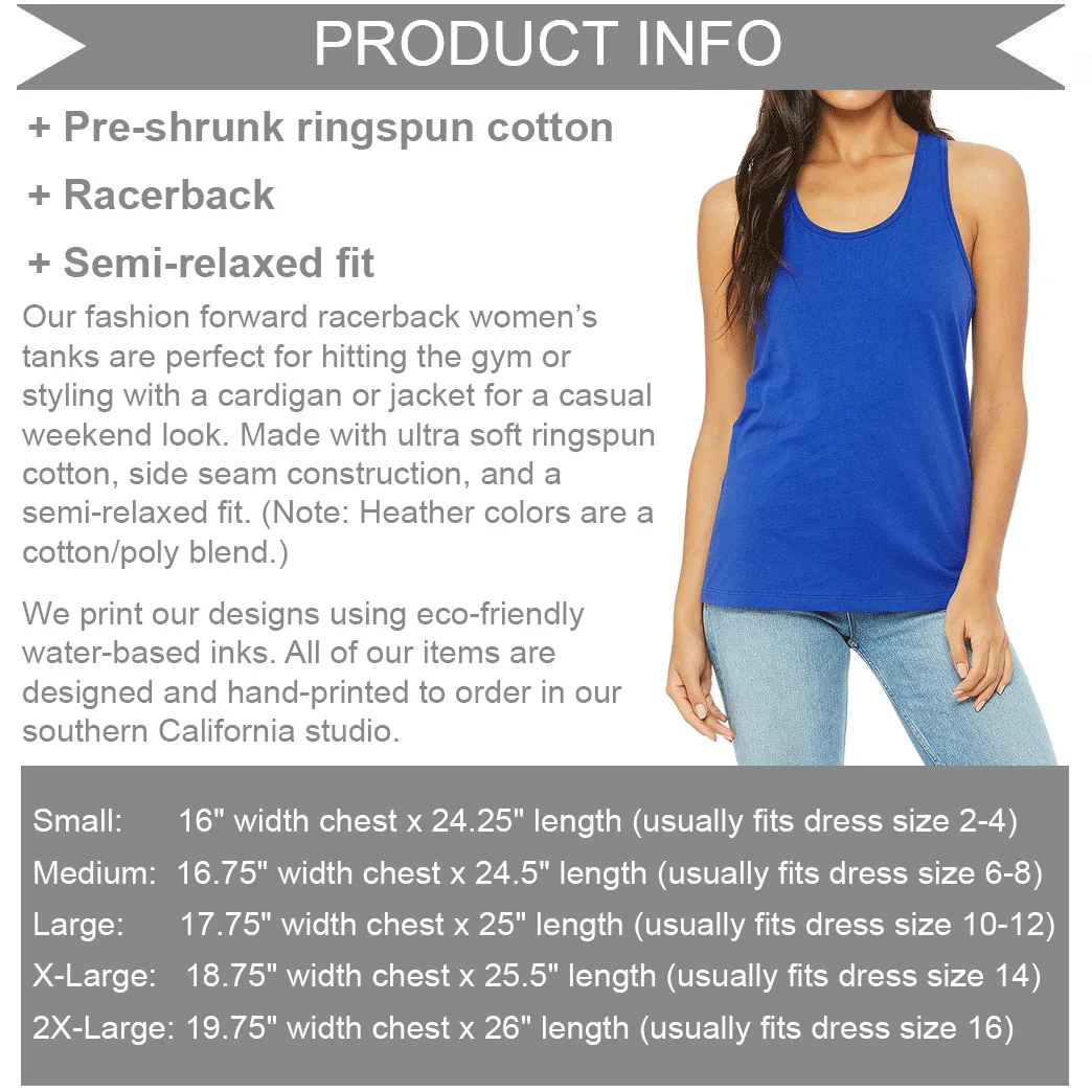 Women's Take Me To The Library Racerback Tank Top