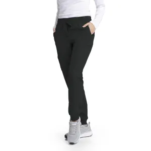 Women's Theory Jogger Scrub Pant - Skechers Collection / Color - Black / Fit - Regular / Sizes - XS, S, M, L, XL, 2XL, 3XL by Barco Uniforms