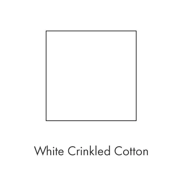 Workshirt in White Crinkled Cotton
