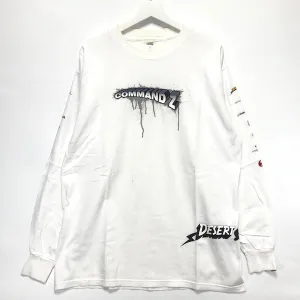 [XL] A Bathing Ape Bape Futura Stash Command Z L/S Tee