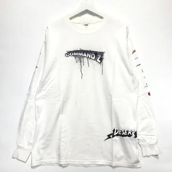 [XL] A Bathing Ape Bape Futura Stash Command Z L/S Tee