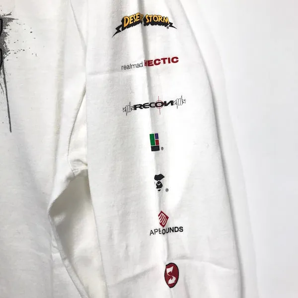 [XL] A Bathing Ape Bape Futura Stash Command Z L/S Tee