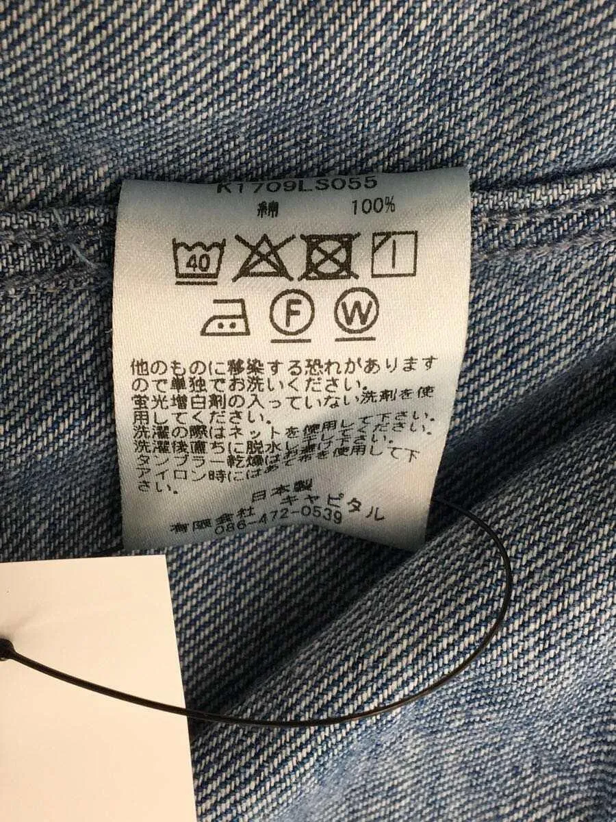 [XL] Kapital Denim Kakashi Kimono Shirt / Jacket Indigo