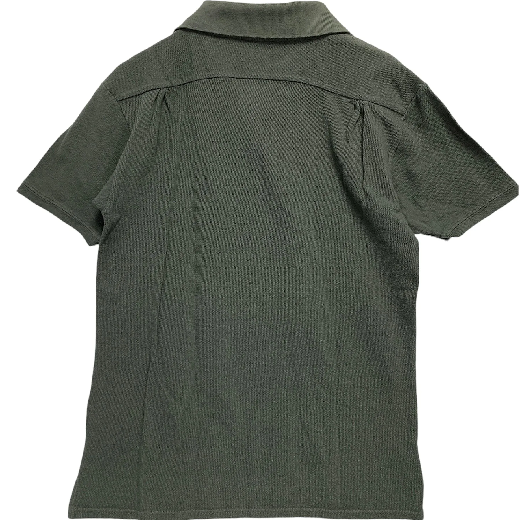 [XL] Kapital Native Sashiko Polo Shirt Olive