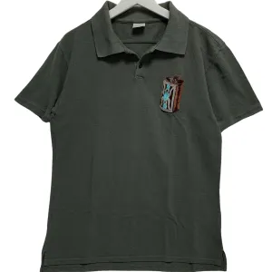 [XL] Kapital Native Sashiko Polo Shirt Olive