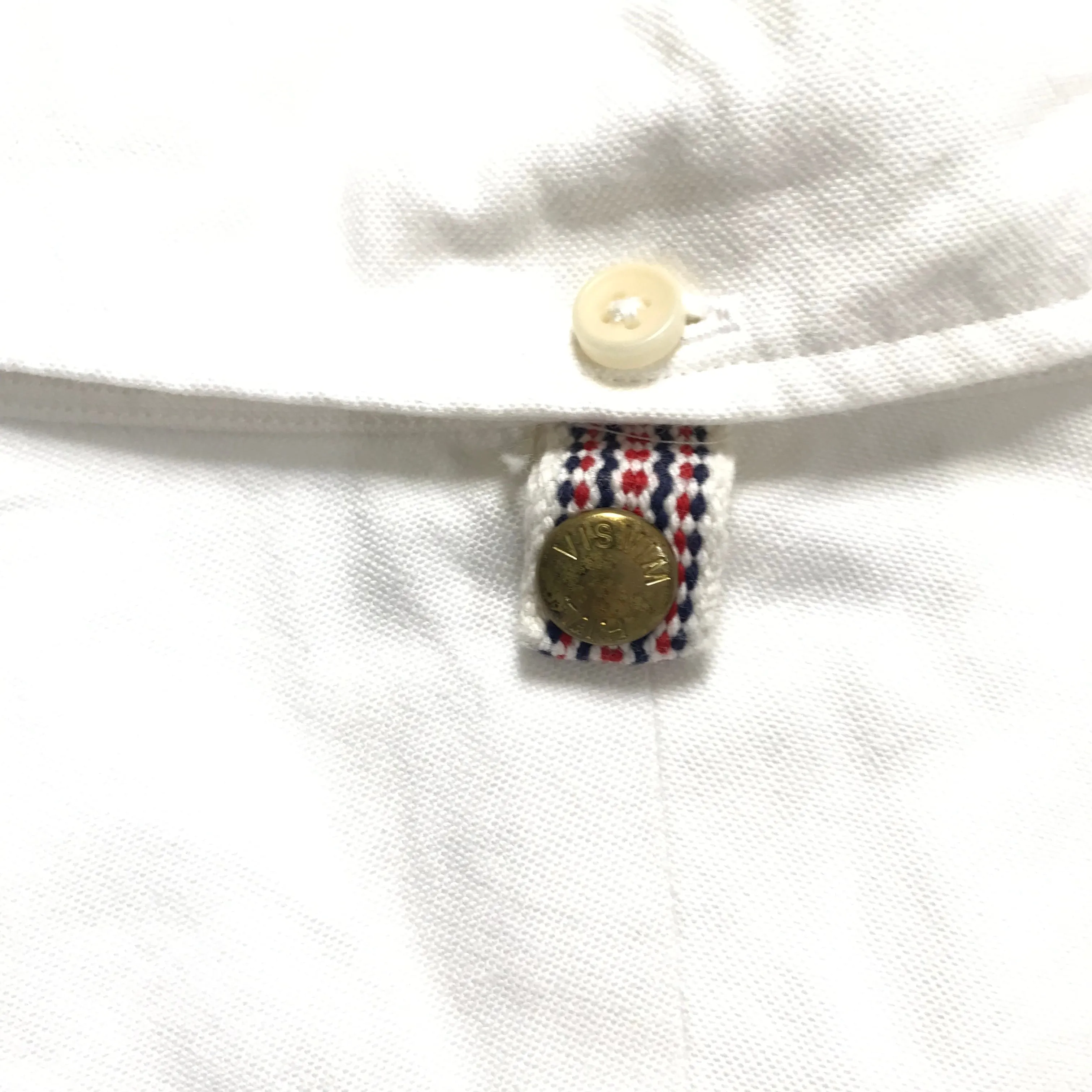 [XL] Visvim 16AW V V Native Blanket Pocket Shirt L/S Giza White