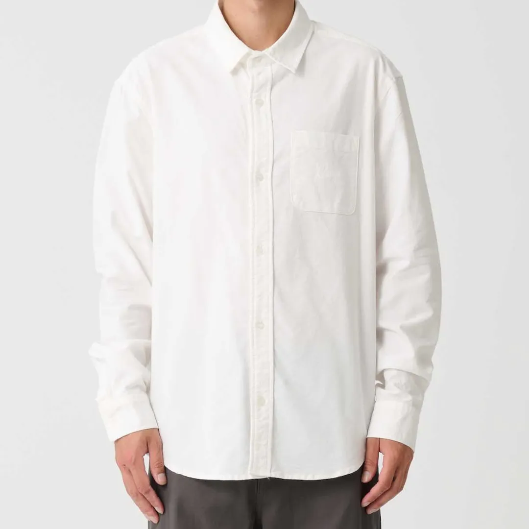 Xlarge Script LS Oxford Shirt White Oxford