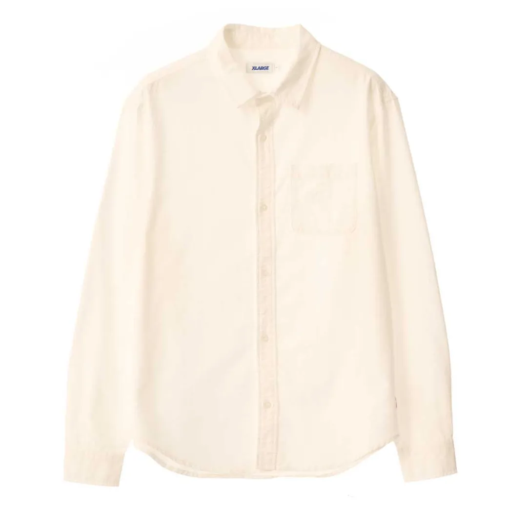 Xlarge Script LS Oxford Shirt White Oxford