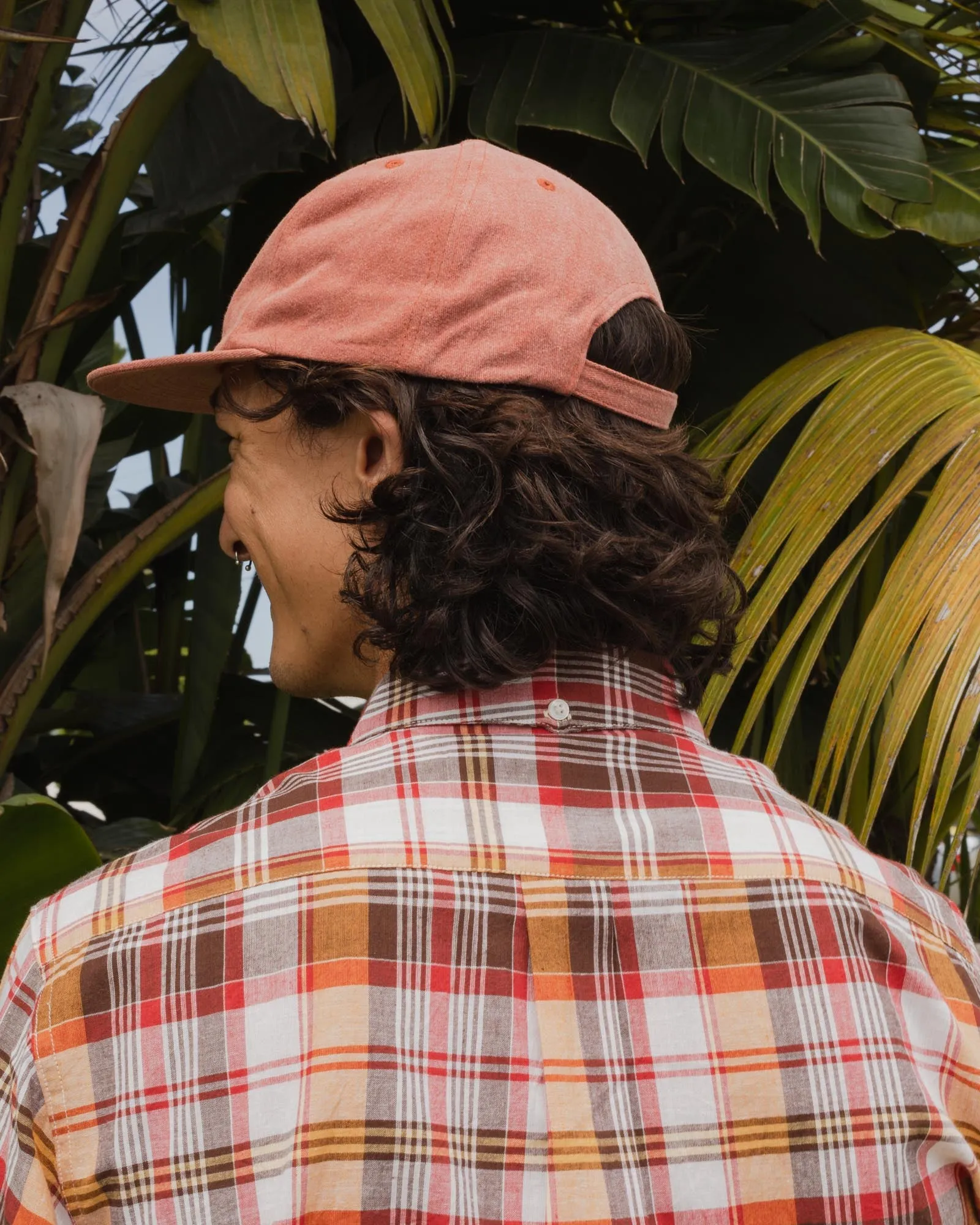 Yellow Rat Madras Shirt- Brown