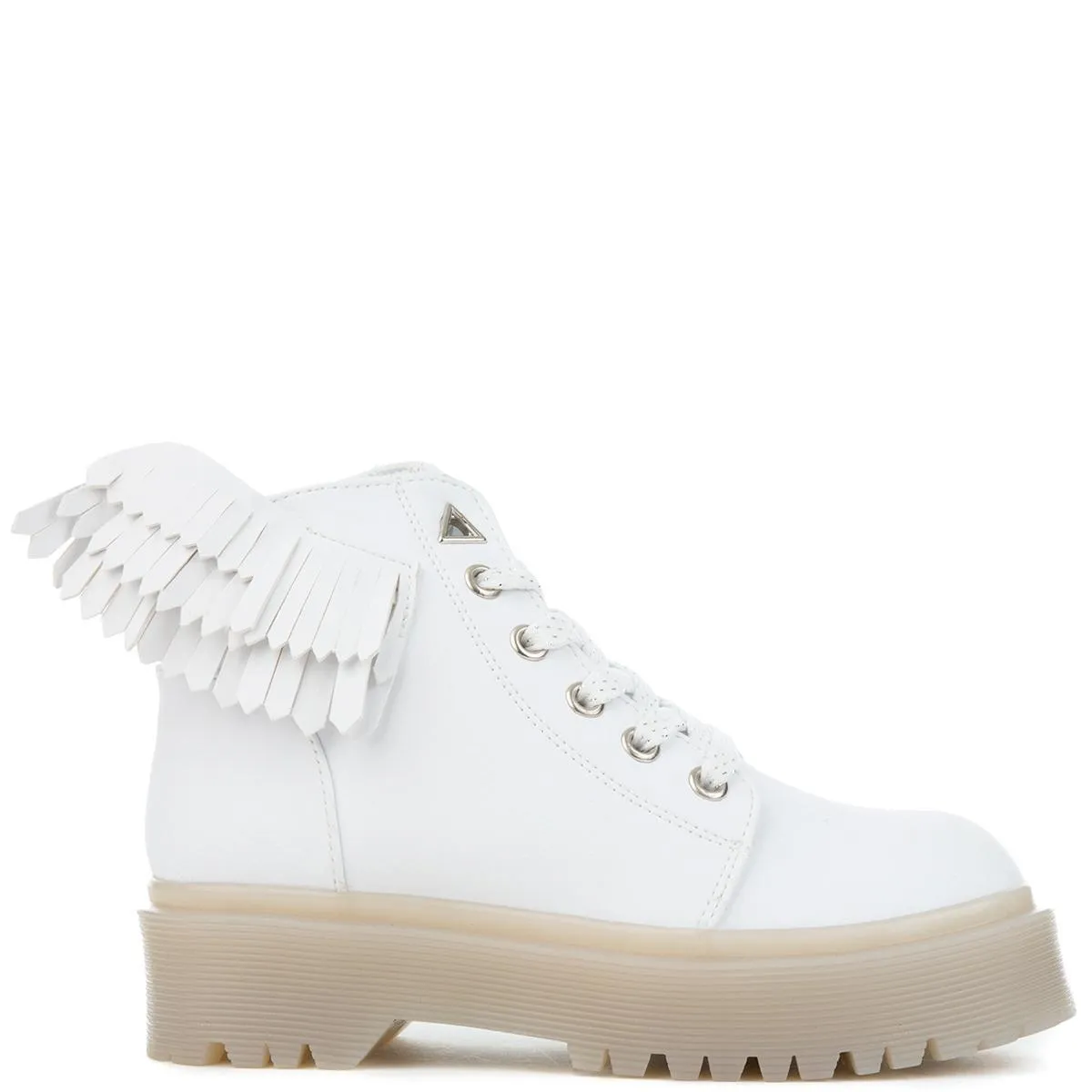 YRU Wings Slayr Angyl Women's White Boots