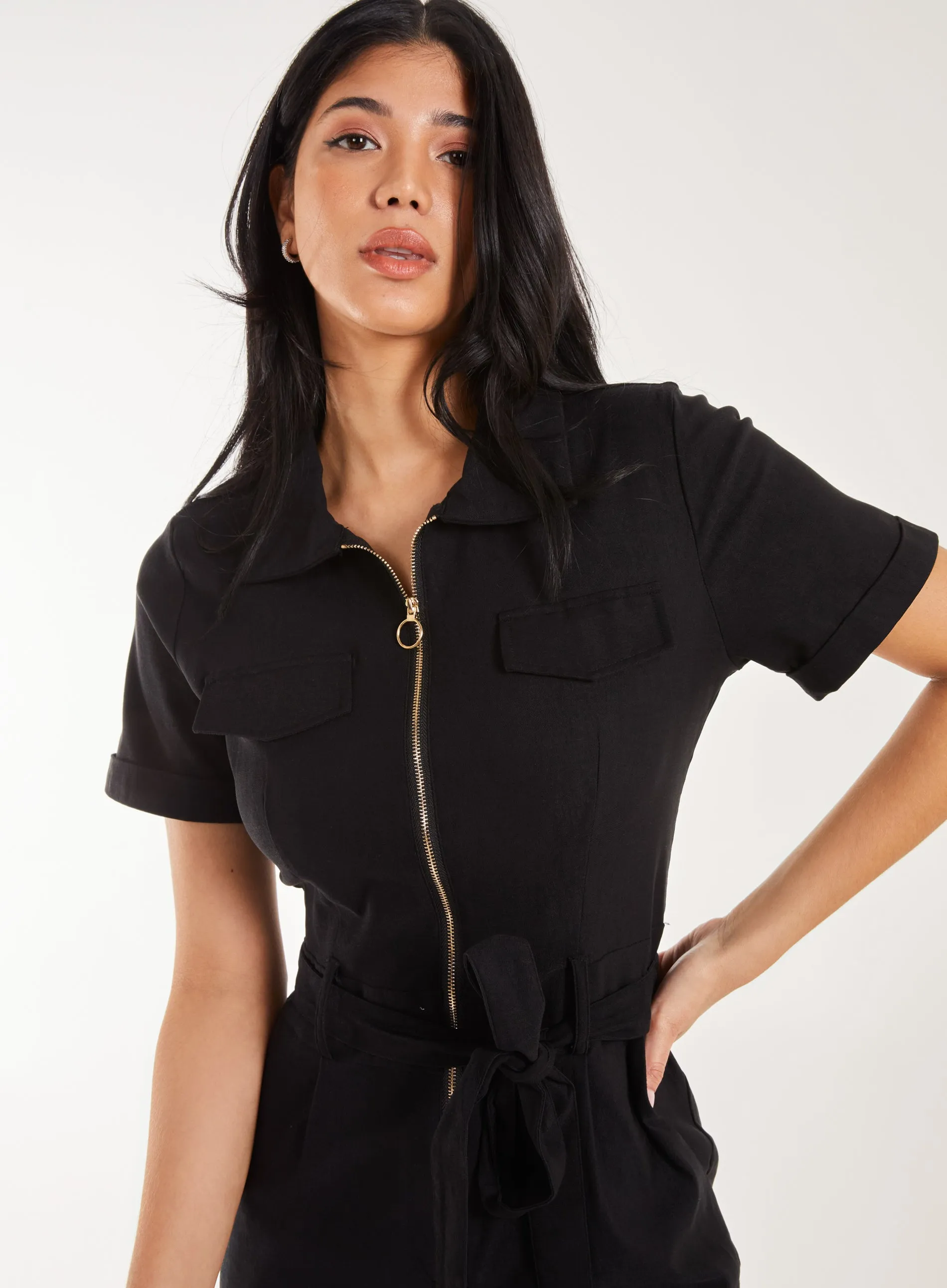 Zip Front Boilersuit