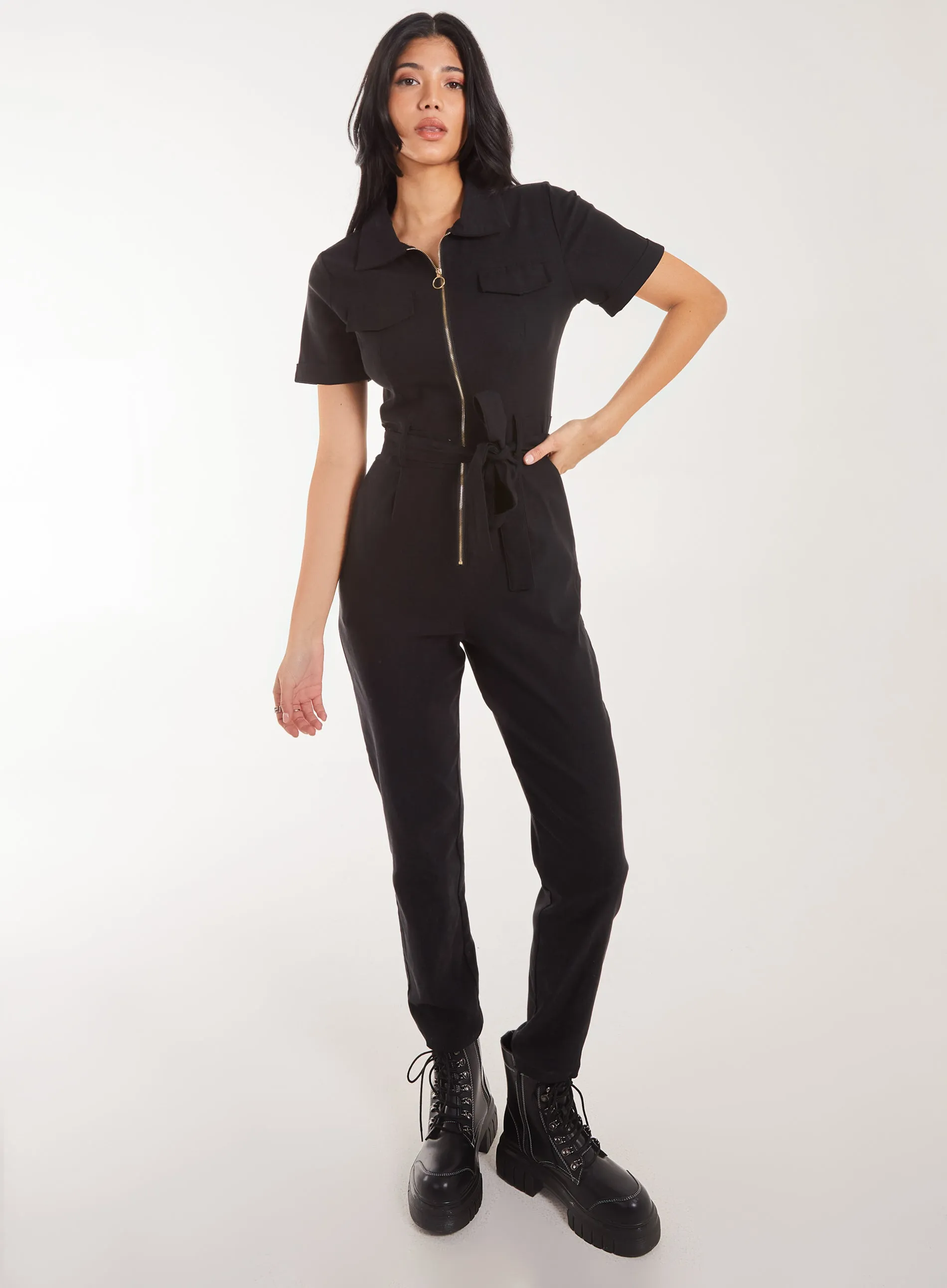 Zip Front Boilersuit